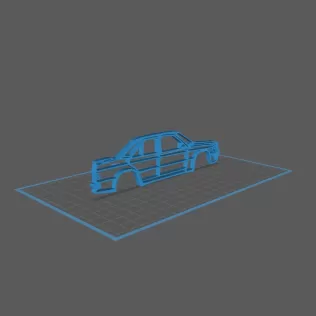 Mercedes - 190E 1989 Wall Art