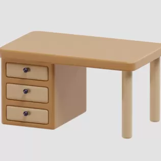 Office Table - Model thumbnail 5