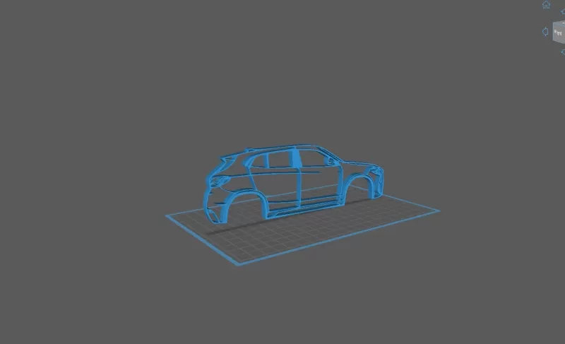 BMW - X2 F39 2018 Wall Art - Model preview 2