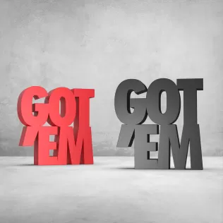 3D Got 'Em Decor, Sneakerhead Gift, Sneaker Art Accessory - Model thumbnail 2