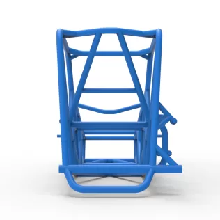Frame of Silver Crown Car Version 3 Scale 1:25 - Model thumbnail 12