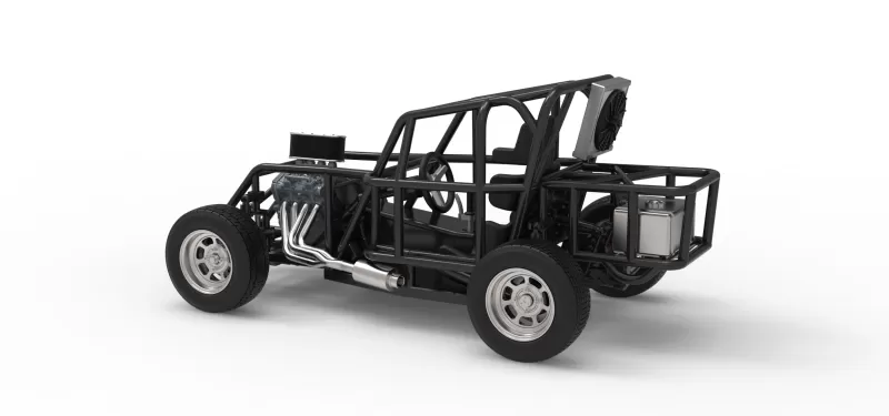 Mod Lite race car Base Scale 1:25 - Model preview 12