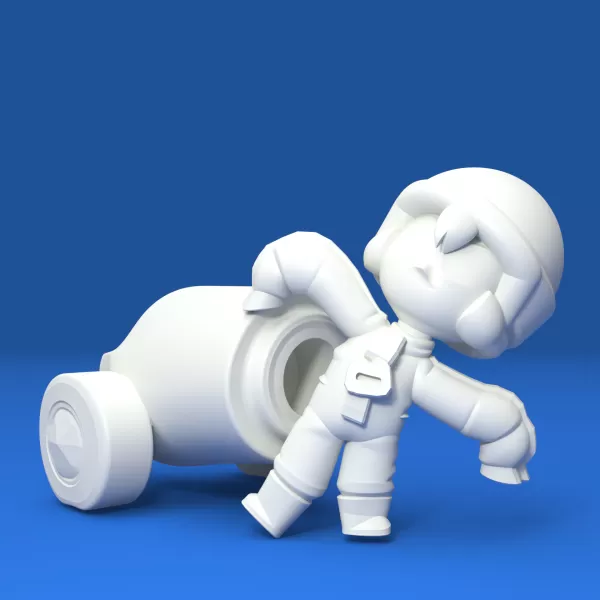 Bonnie (Original) - Brawl Stars - Model preview 3