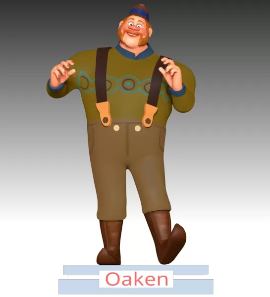 Oaken Frozen - Model preview 2