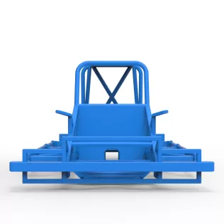 Frame of New Zealand Ministock car Version 3 Scale 1:25 - Model thumbnail 5