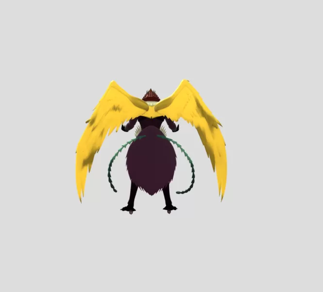 Phoenix Man - Model preview 3