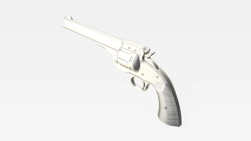 Schofield Revolver #RoZ - Model preview 6