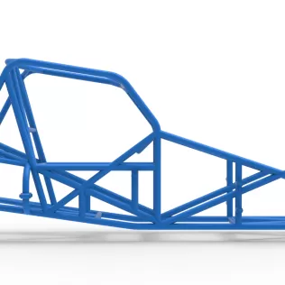 Frame for Sprint car Version 2 Scale 1:25 - Model thumbnail 13