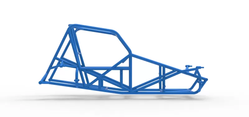 Frame for Sprint car Version 2 Scale 1:25 - Model preview 13