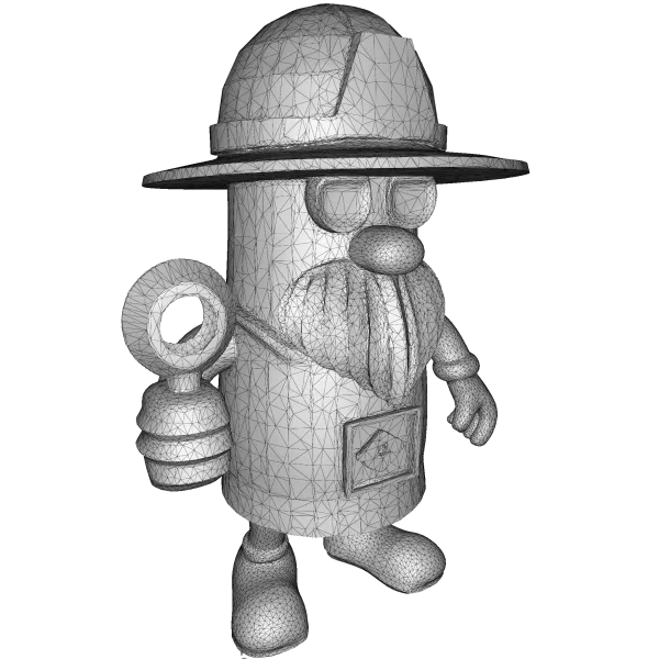 Kitbash Toy Heroes – High-Poly Character Pack (7 Figures) - Model preview 7