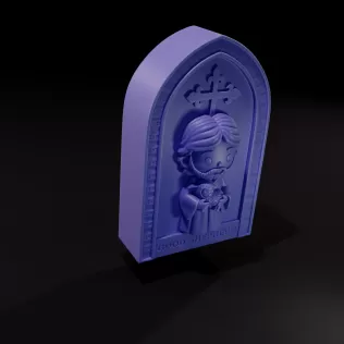 3D printable model: The Good Shepherd (Chibi Style) - Model thumbnail 3