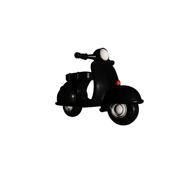 Retro Vespa Scooter Toy Bike Miniature Decorative Model - Model preview 4