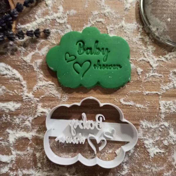 Baby Shower Cookie Cutters, Cute Clay & Fondant Cutters, Baby - Model preview 4