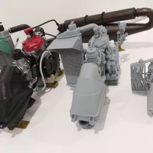 ROTAX FR 125 MAX EVO go kart engine 10 pieces - Model thumbnail 10