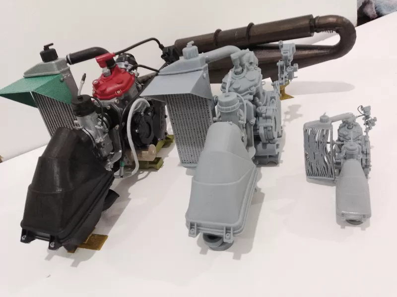 ROTAX FR 125 MAX EVO go kart engine 10 pieces - Model preview 10