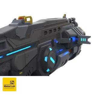 Lancer GL - Gears of War - Printable 3d model - STL files - Model thumbnail 8