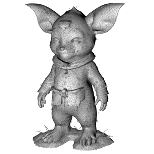 Woodland Fae Character Pack (10 High-Poly Kitbash Figures) - Model thumbnail 3