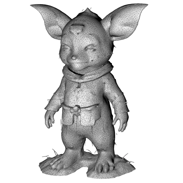 Woodland Fae Character Pack (10 High-Poly Kitbash Figures) - Model preview 3