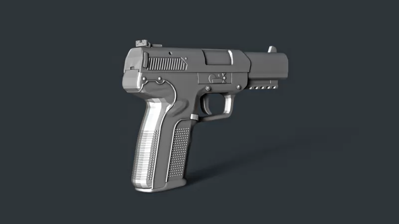Five Seven Pistol RoZ - Model preview 2
