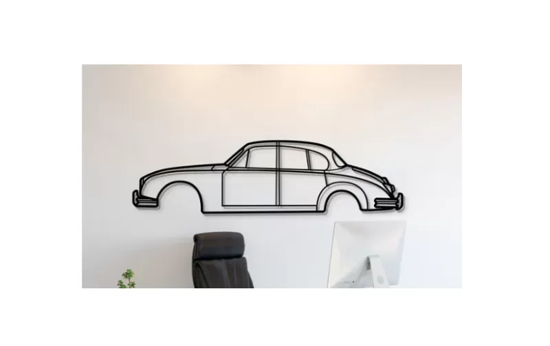 Jaguar - MK II 3.8 1959 Wall Art - Model preview 1