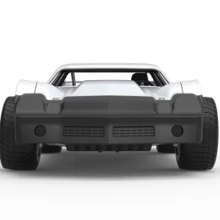 Vintage Dirt late model Race car Version 3 Scale 1:25 - Model thumbnail 7