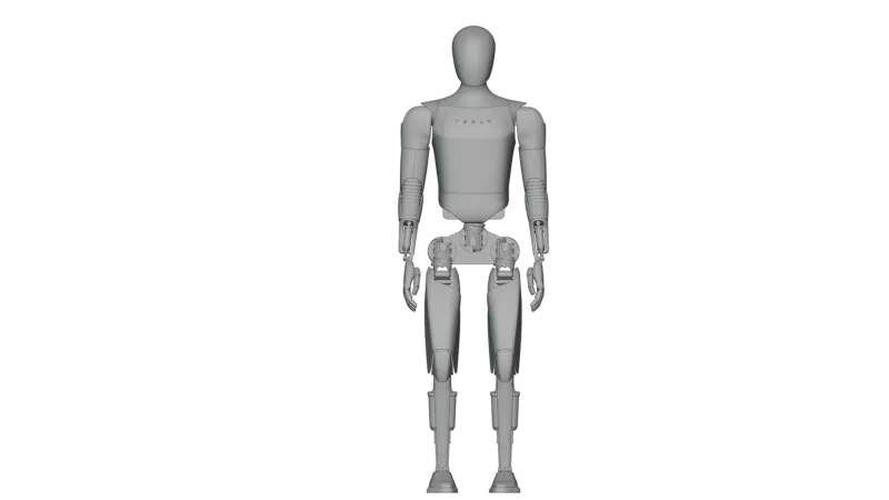 Optimus Gen tesla robot Advanced Humanoid Robot - Model preview 9