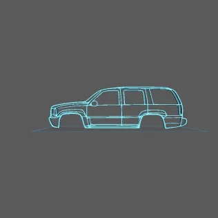 Cadillac - Escalade 1999 Wall Art