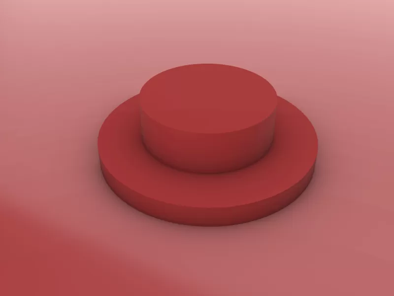 LEGO Baseplate 1X1 - Model preview 2