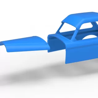 Shell of New Zealand Vintage Stock car Scale 1:25 - Model thumbnail 14