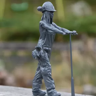 Figure for ship model woman