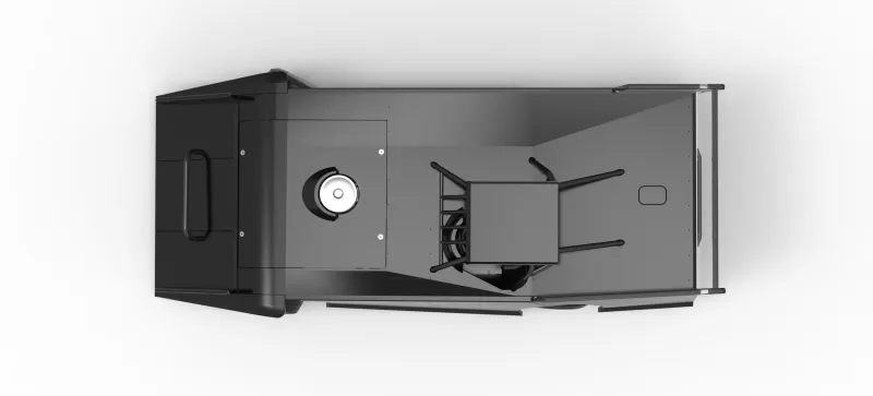 Wedge Dirt Late model while turning Scale 1:25 - Model preview 11