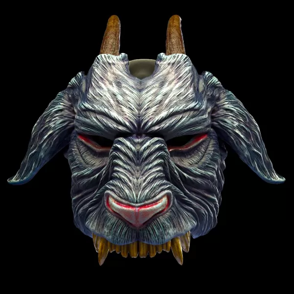 Kallikantzaros mask - Model preview 2