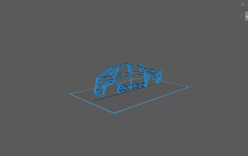 Audi - Q8 2019 Wall Art - Model preview 2