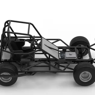 BriSCA Micro Formula 2 Stock Car Base Scale 1:16 - Model thumbnail 23