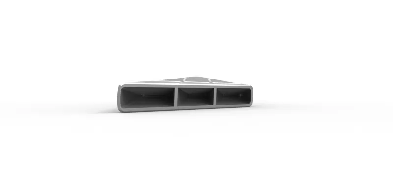 NASCAR Boom Tube Exhaust Scale 1:25 - Model preview 4
