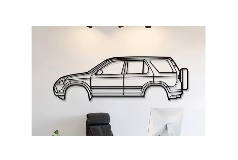 Honda - CR V 2002 Wall Art - Model preview 1