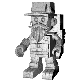 Woodland Gnome Collection (10 High-Poly Kitbash Characters) - Model thumbnail 13