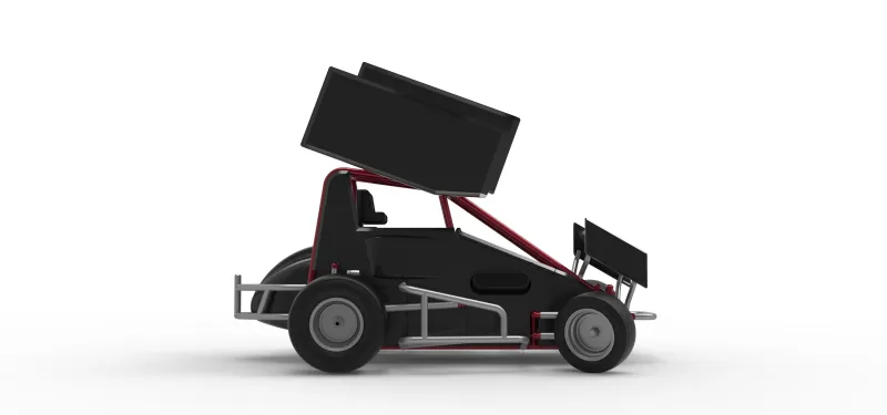 New Zealand Minisprint while turning Scale 1:25 - Model preview 22