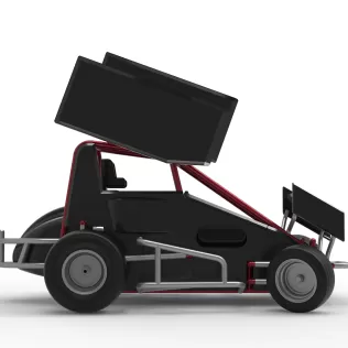 New Zealand Minisprint while turning Scale 1:25 - Model thumbnail 22