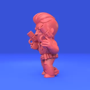Colt (Original) - Brawl Stars - Model thumbnail 1