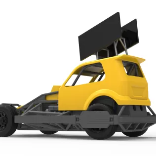New Zealand Superstock car Version 5 Scale 1:25 - Model thumbnail 13