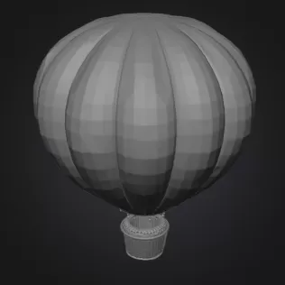 Hot air ballon