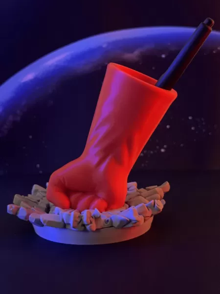 Saitama Fist - One Punch Man - Model preview 6