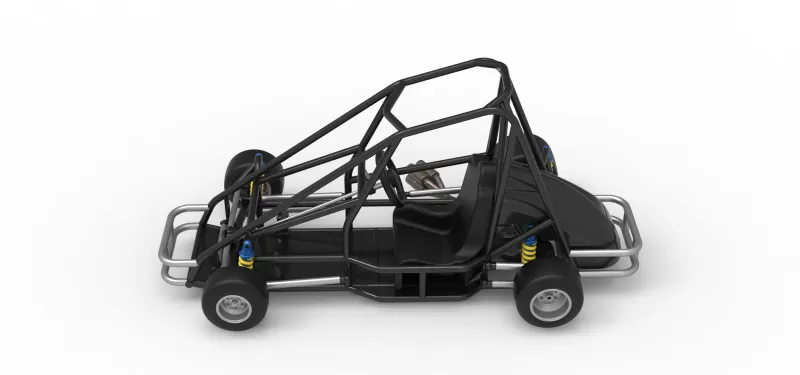 Quarter Midget Base Scale 1:16 - Model preview 10