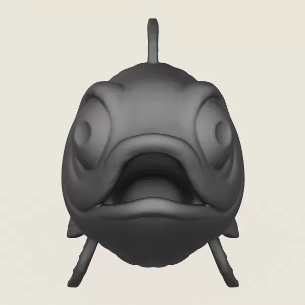 Fish 08 Print Ready 3D Model - Model preview 2