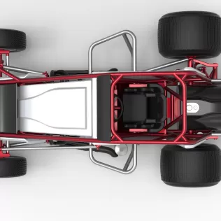 Dirt Silver Crown Car Scale 1:25 - Model thumbnail 11