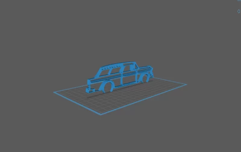 Chevrolet - Nomad 1955 Wall Art - Model preview 2