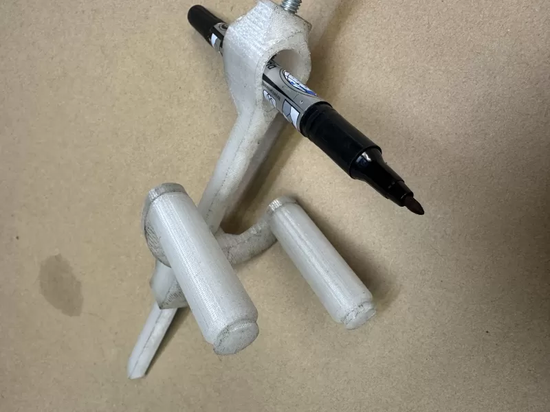 Car Wheel Arch Line Marker Tool - Model preview 5