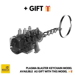Plasma Blaster - Fallout 4 - Printable 3d model - STL files