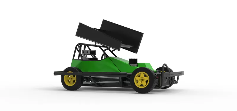 BriSCA Formula 2 Stock Car Scale 1:25 - Model preview 25